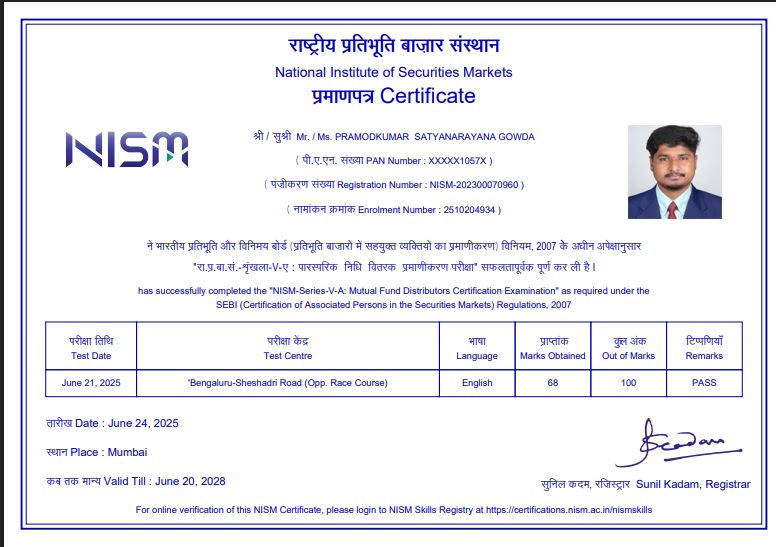 NISM Certificate 3
